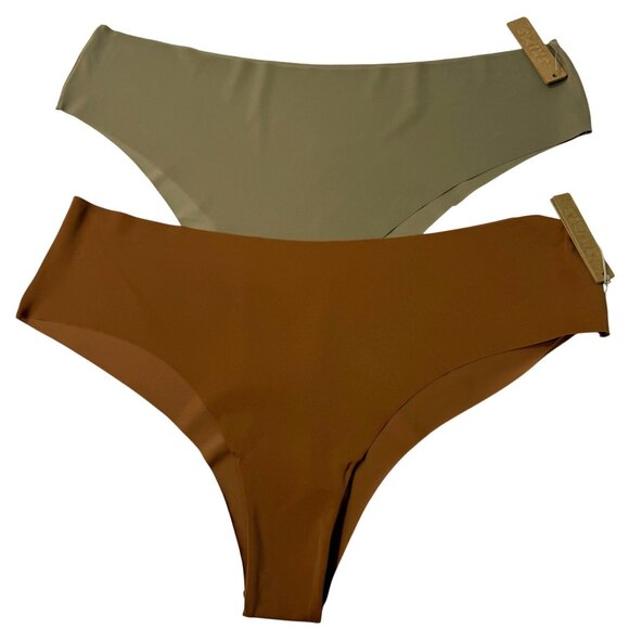 SKIMS Naked Hipster Lot of 2 Carmel Desert  Womens 2X - Picture 1 of 12